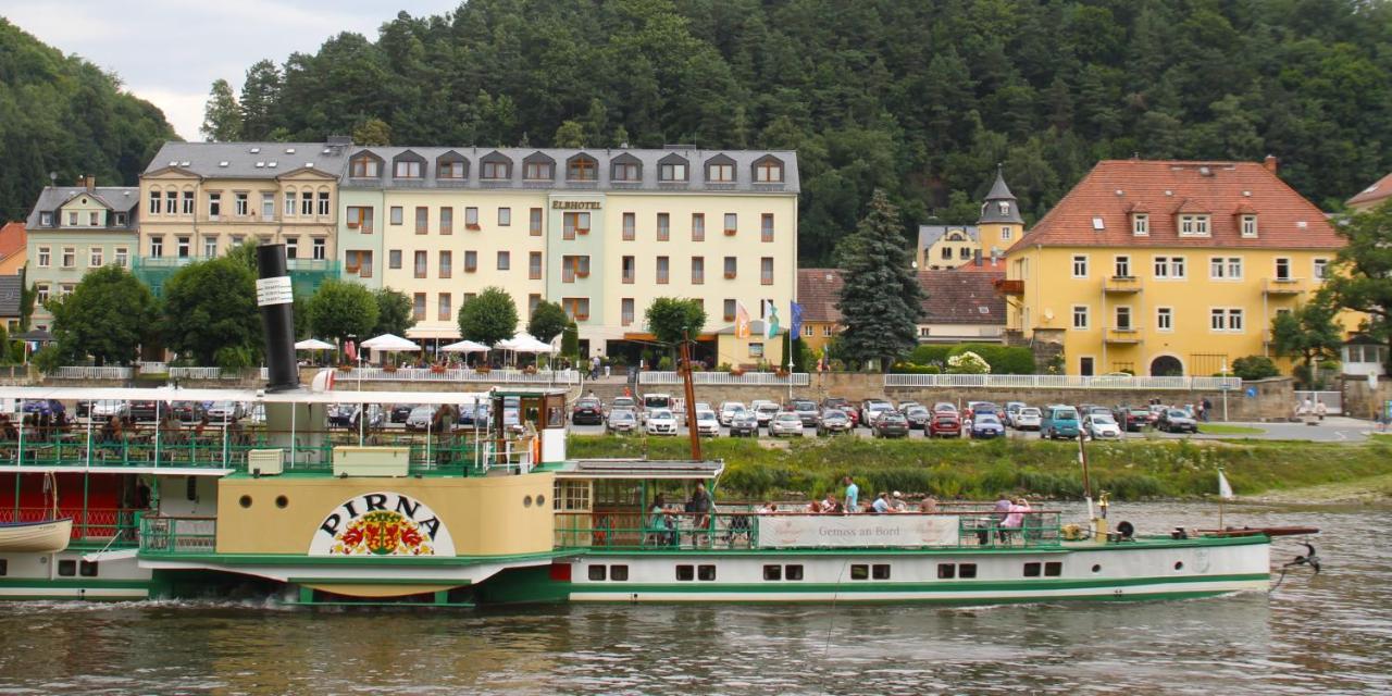 Elbhotel Bad Schandau Buitenkant foto