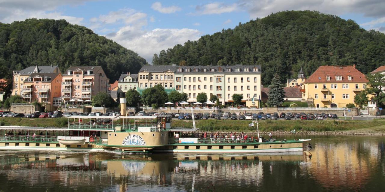 Elbhotel Bad Schandau Buitenkant foto