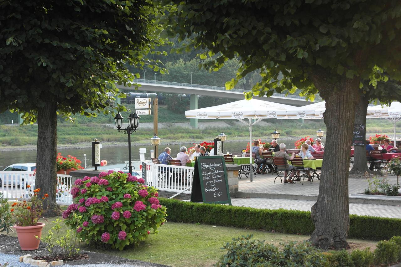 Elbhotel Bad Schandau Buitenkant foto